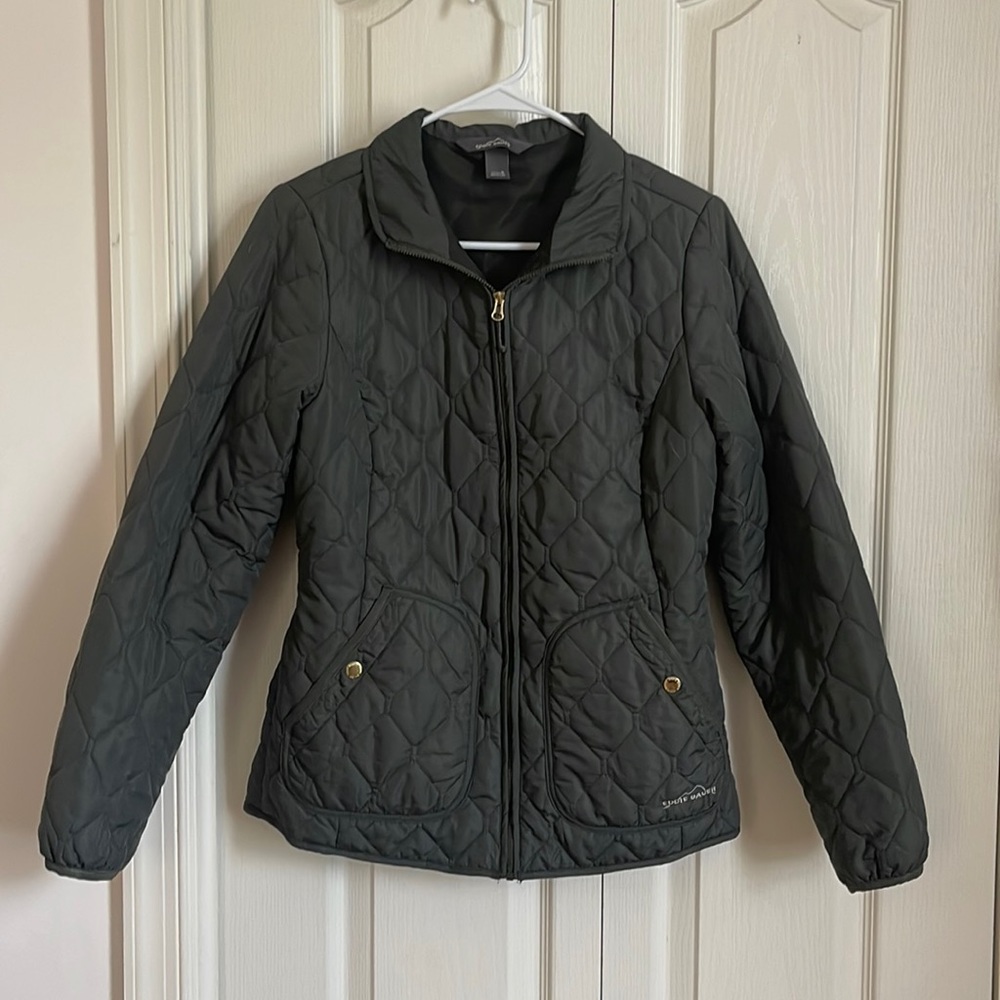 Quilted Eddie Bauer jacket, size S.